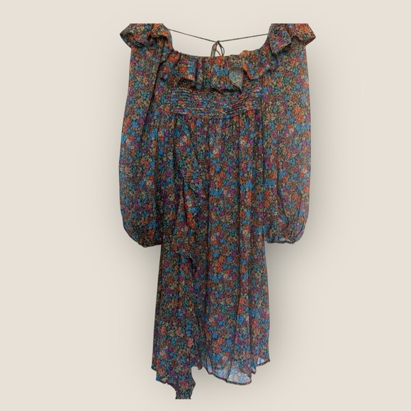 For Love & Lemons | Full Bloom Midi Dress | Size XS (Fits XS-S) - Picture 5 of 15